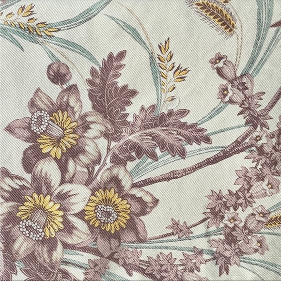 Anthro | Pilcro High-Rise Trouser Bootcut in Rose Floral, Sz 28 ♥ NWT - Picture 9 of 9